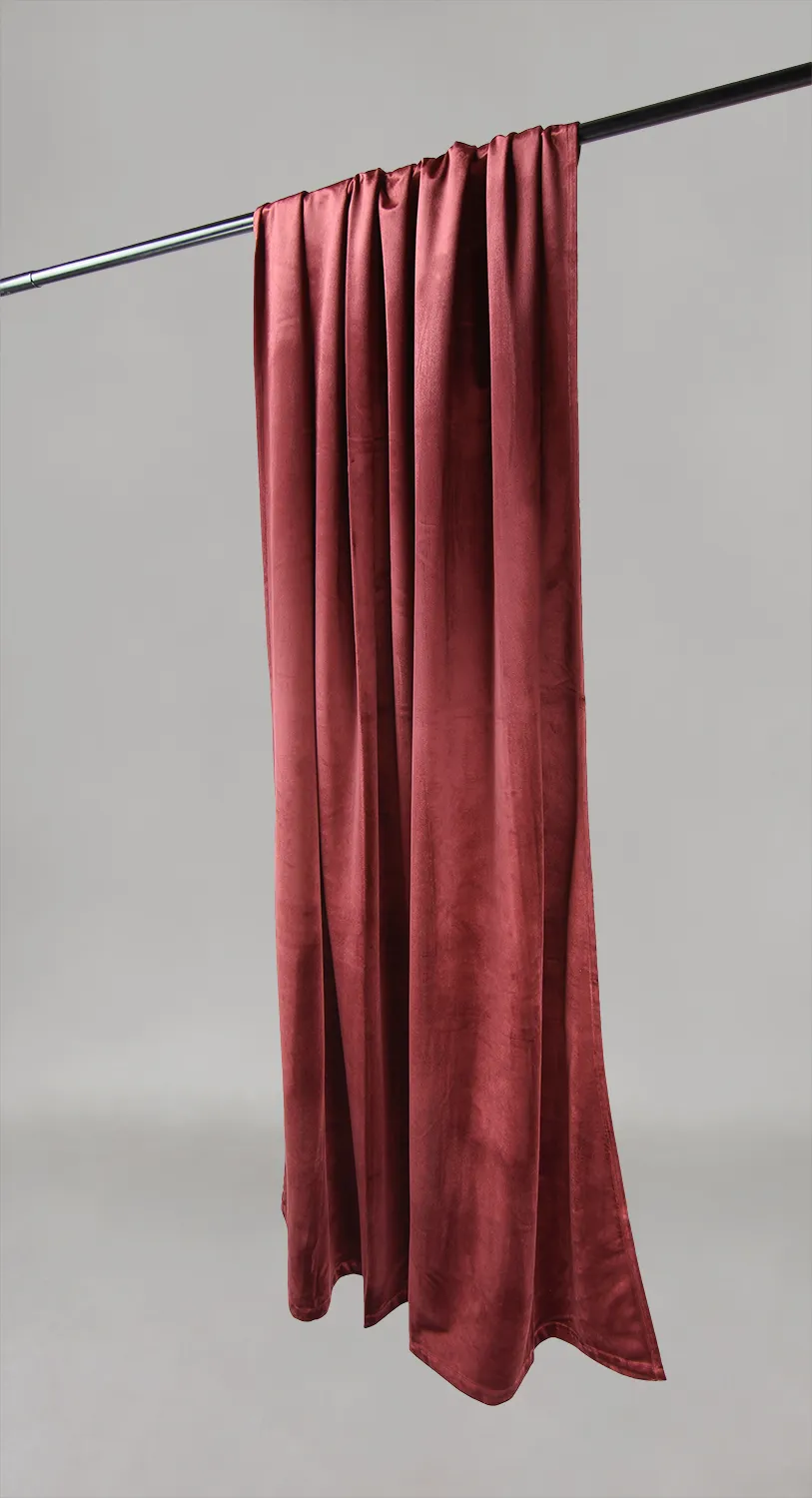 Gardiner - Gardiner af fløjl Marlyn (bordeaux)