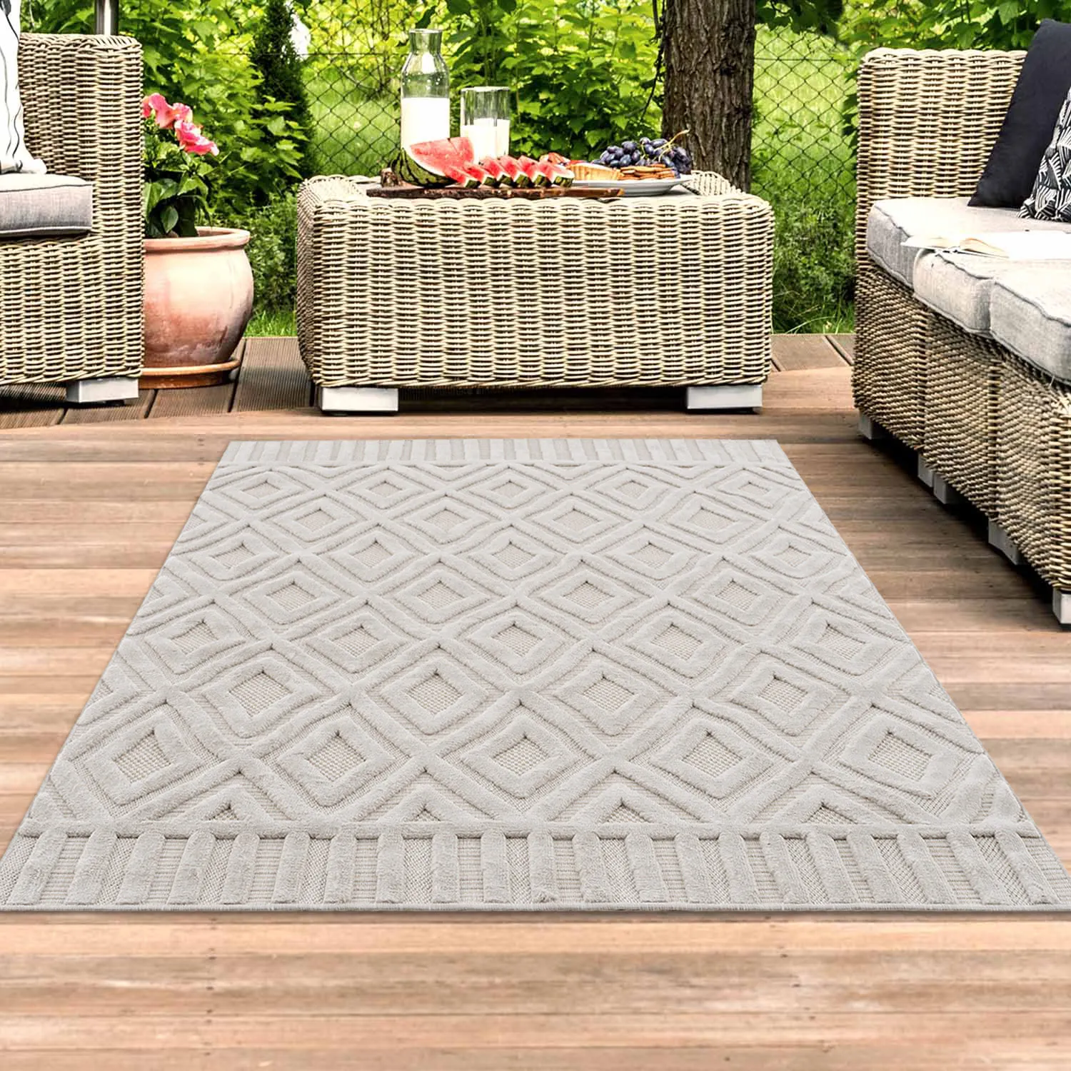Shaggy Indoor-Outdoor - Lancaster (beige)
