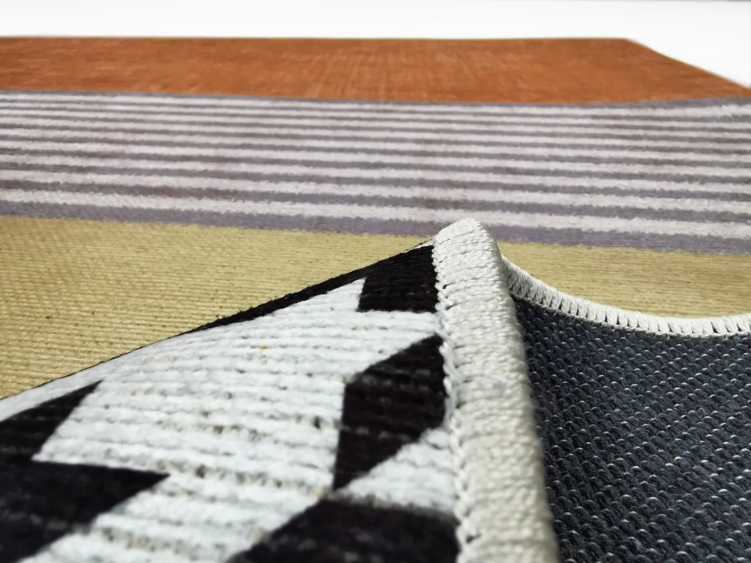 Wilton-tæppe - Esme (orange/multi)