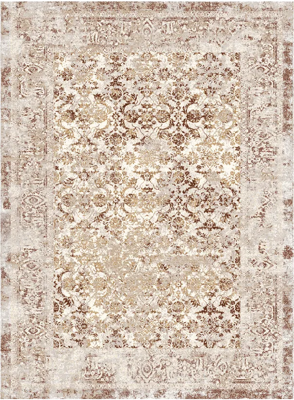 Wilton-tæppe - Denizli (beige)