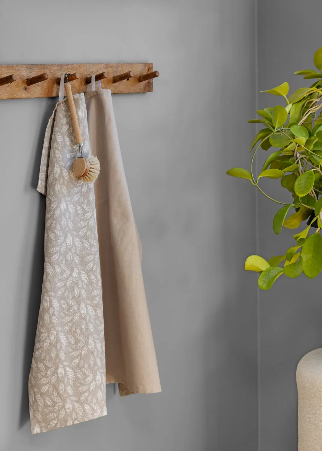 Køkkenhåndklæde 2-pak - Satu (linen)
