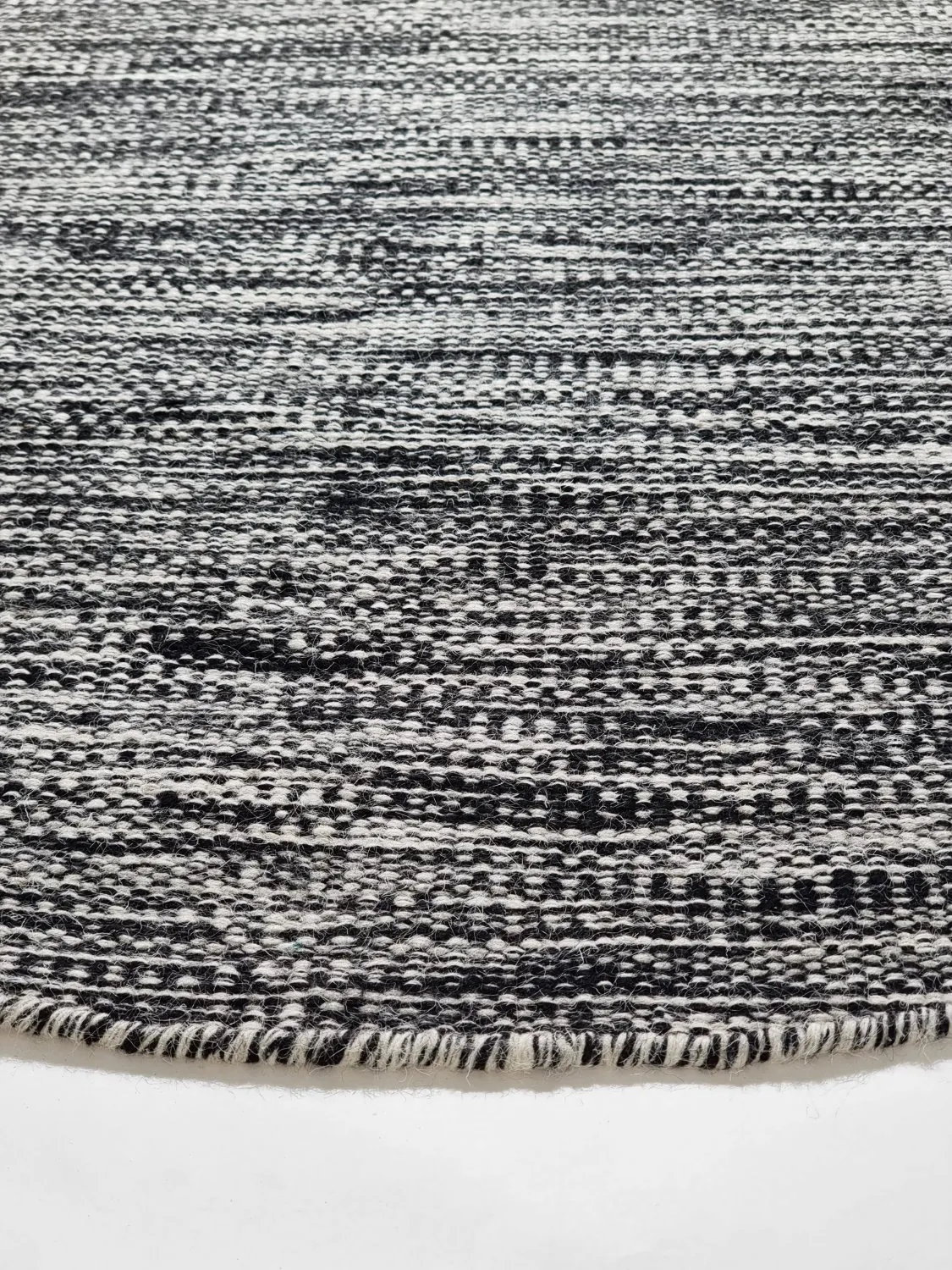 Runde tæpper - Savona (sort)