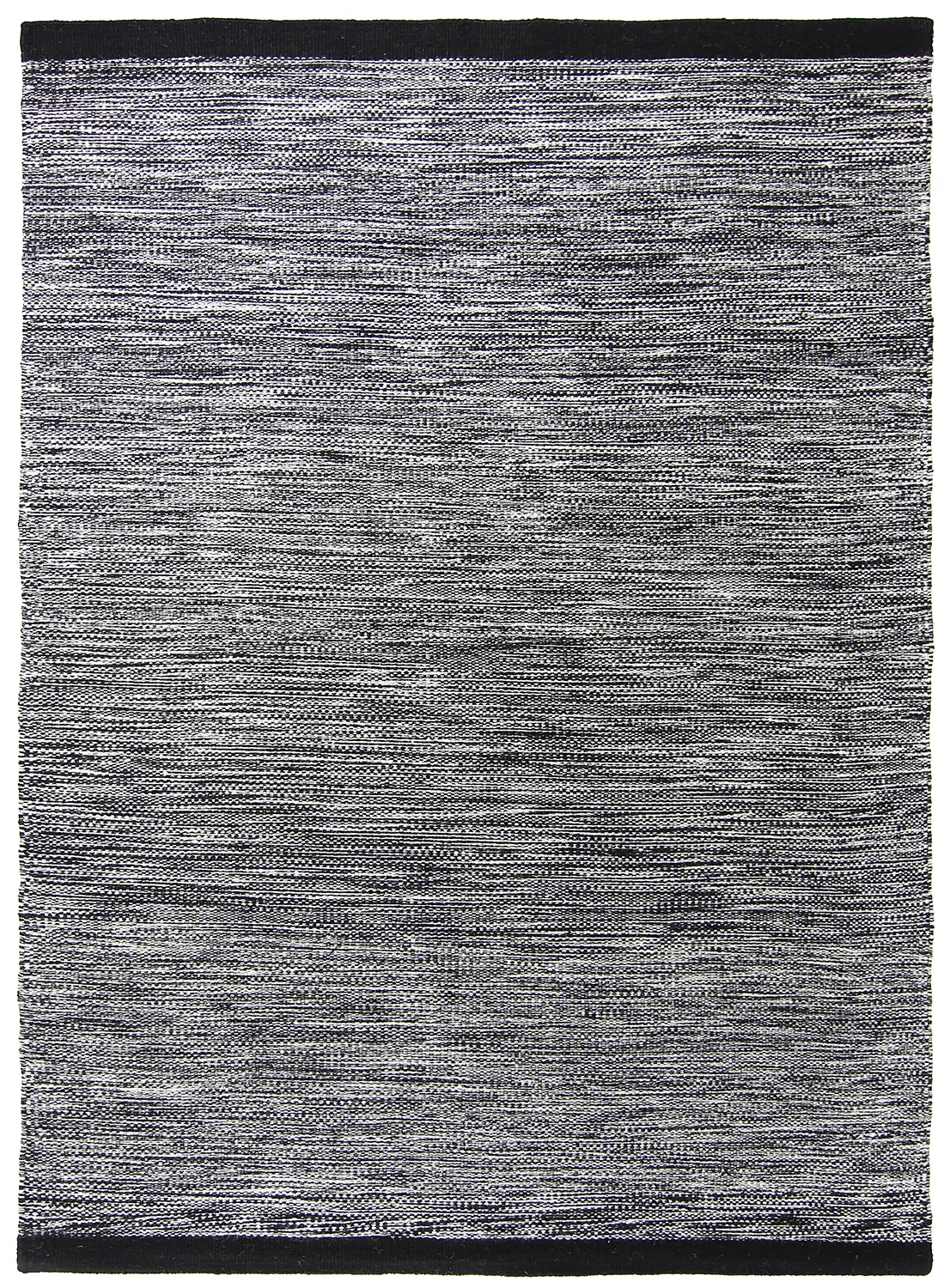 Uldtæppe - Savona (sort)