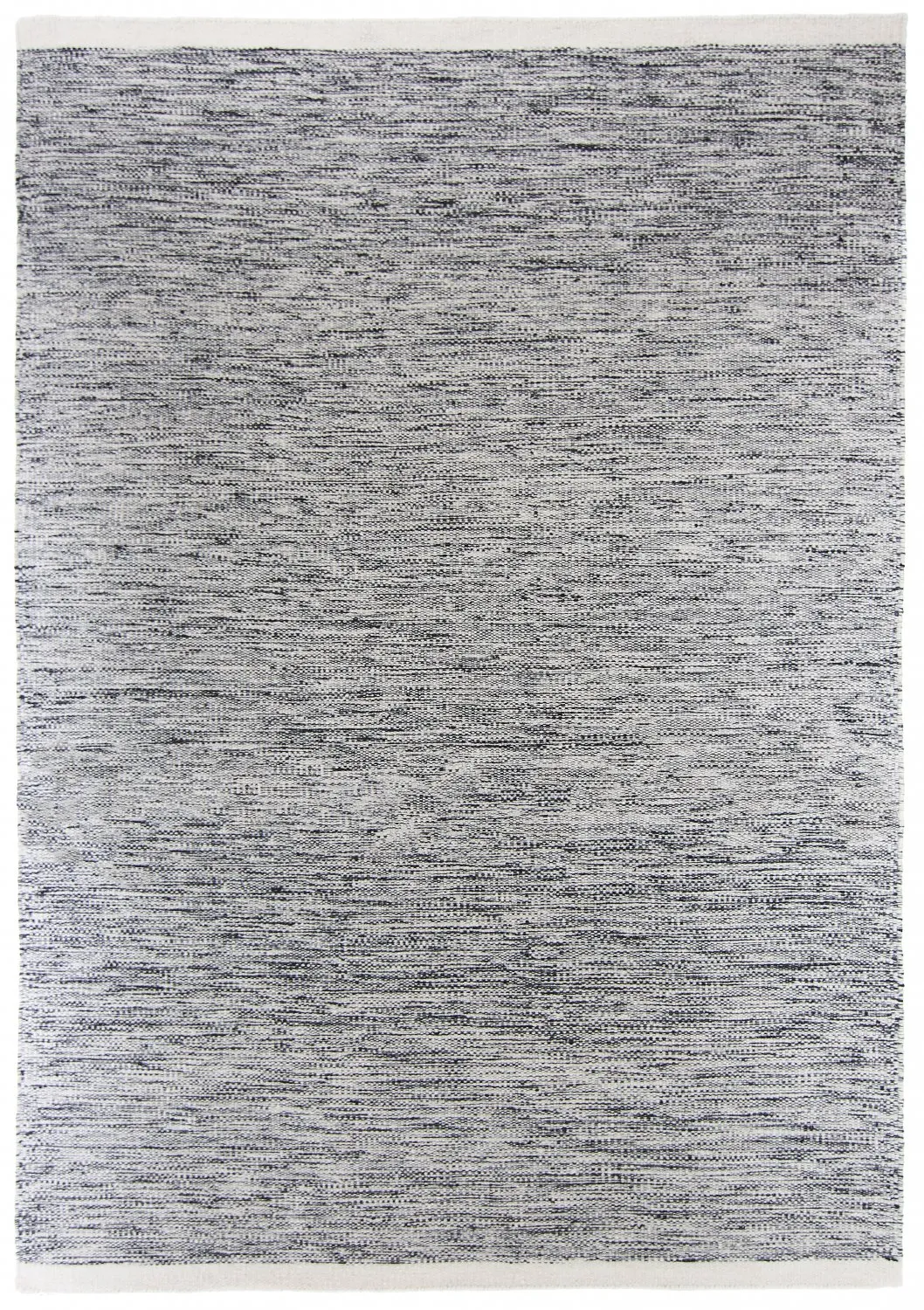 Uldtæppe - Savona (sort/hvid)