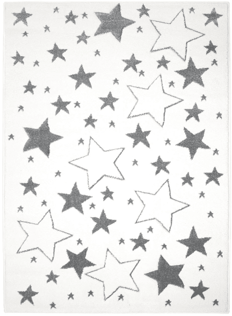Børnetæppe - Bueno Stars (hvid)