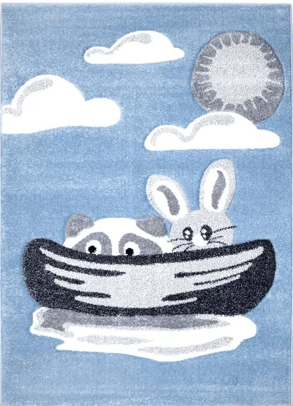 Børnetæppe - Bueno Bunny (blå)