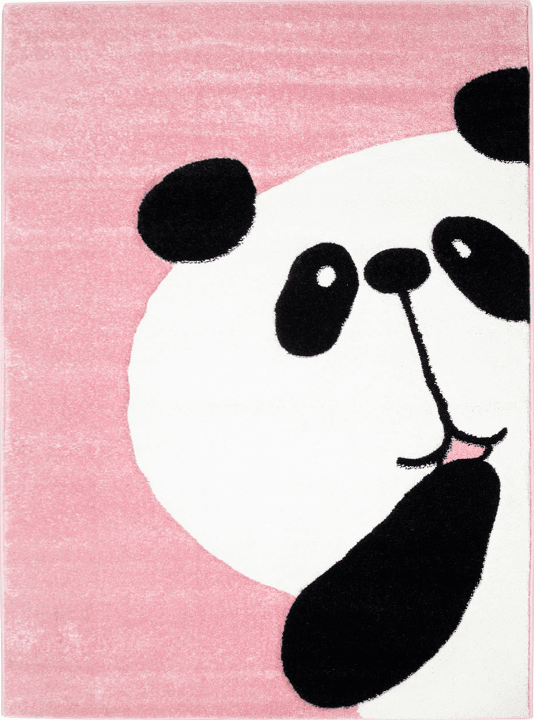 Børnetæppe - Bueno Panda (rosa)