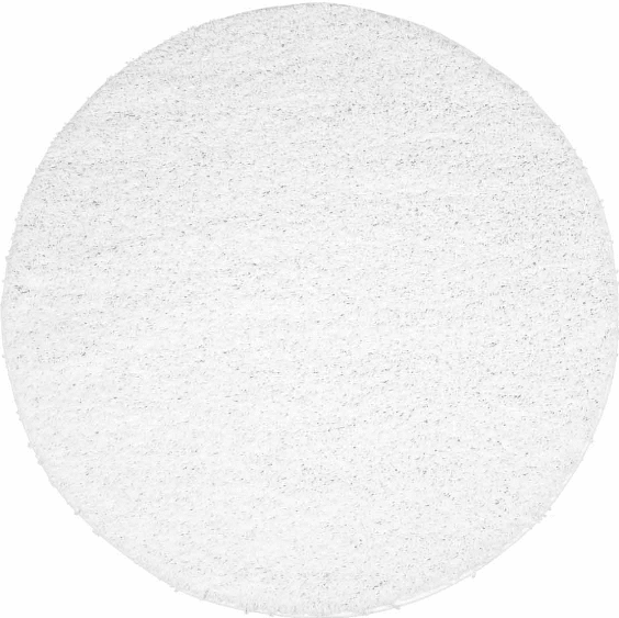 Runde tæpper - Trim (hvid)