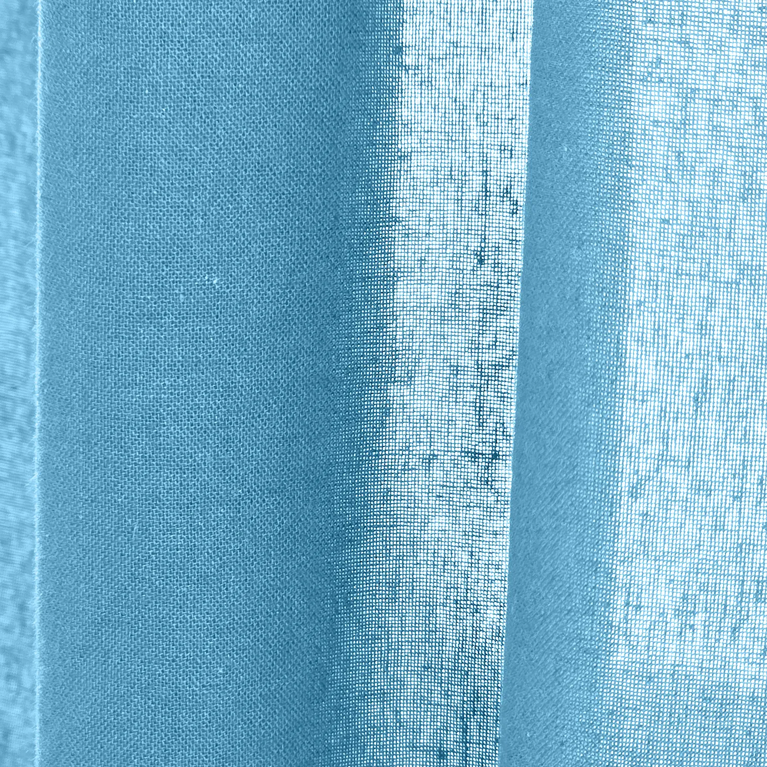 Gardiner 2-pak - Bomuldsgardiner Selena (turkis)