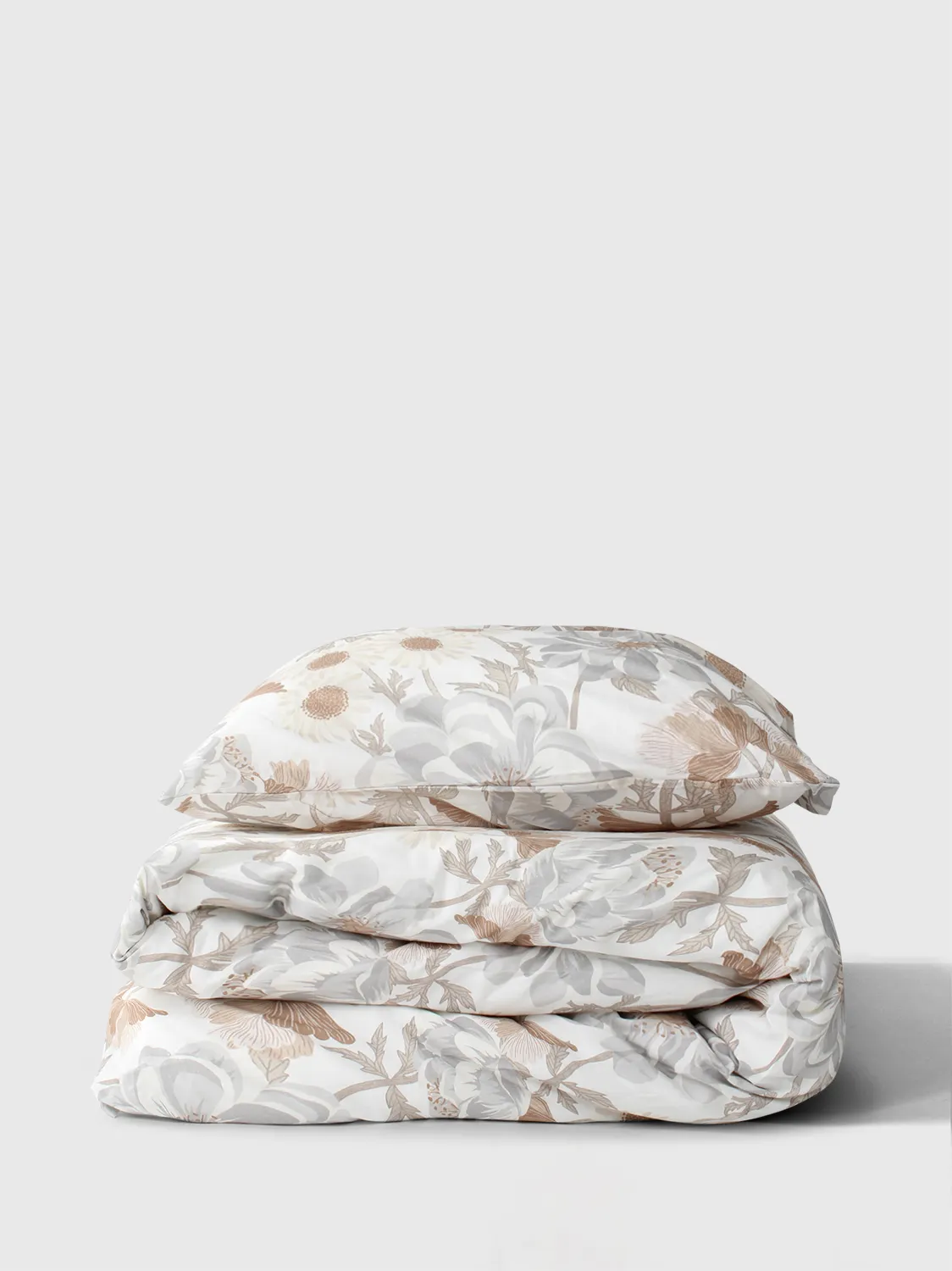 Sengelinned - Serena (grå/beige)