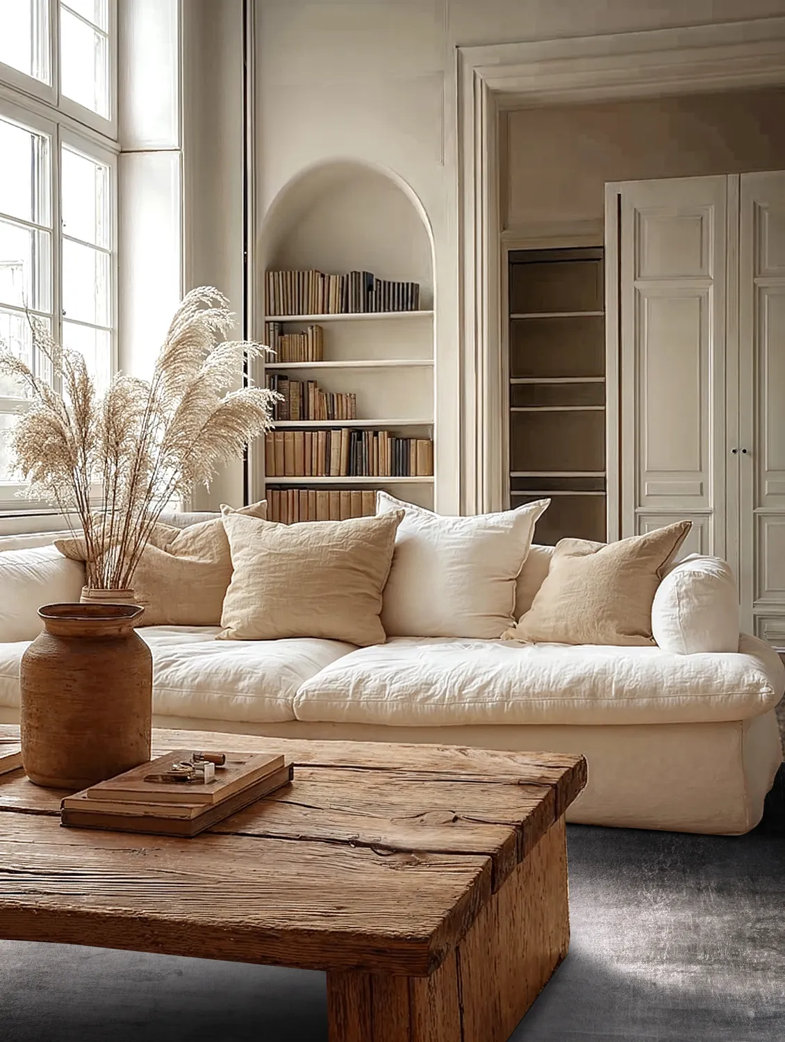 Wilton-tæppe - Serifos (grå)