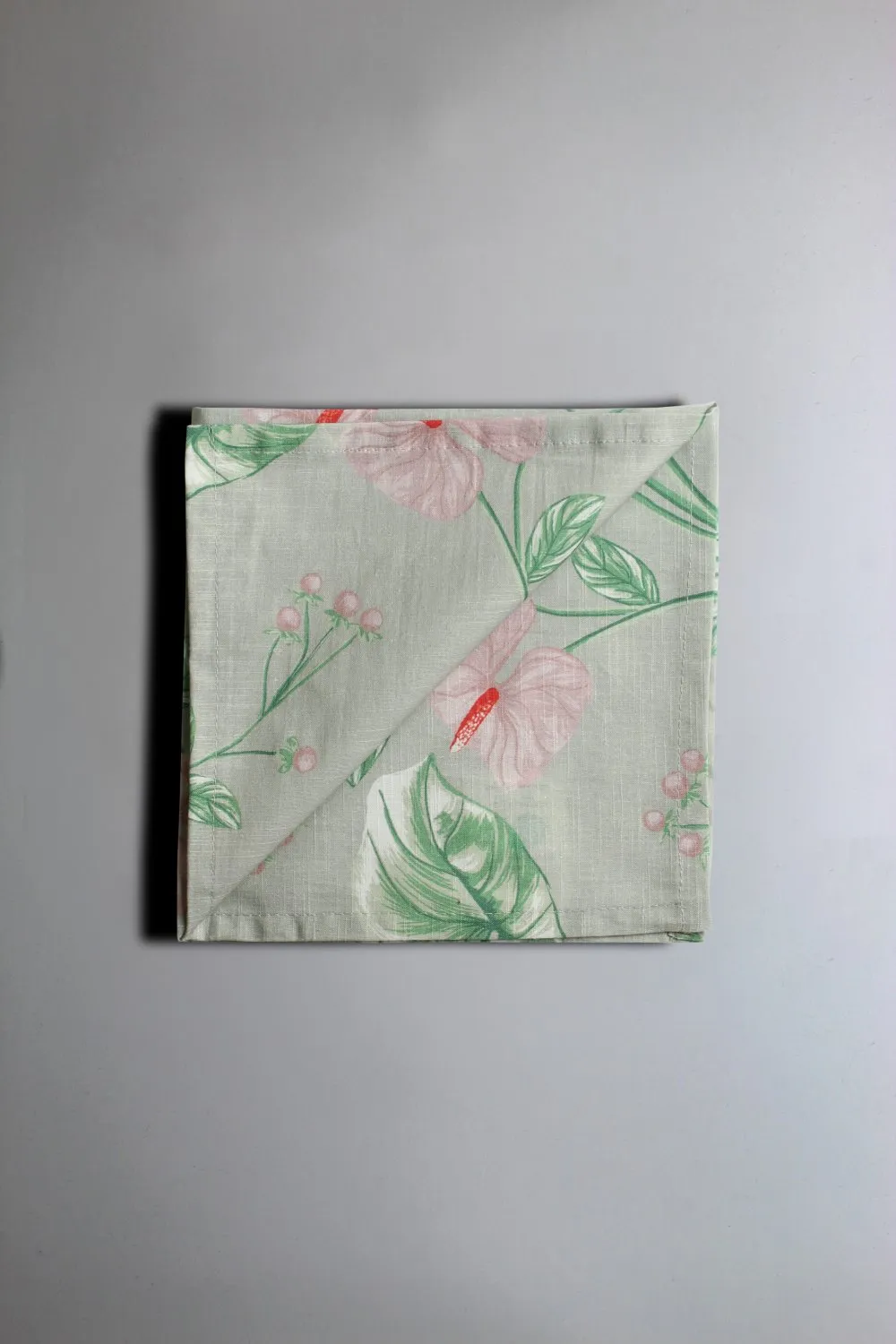 Servietter 4-pak - Adella (grøn/lilla)