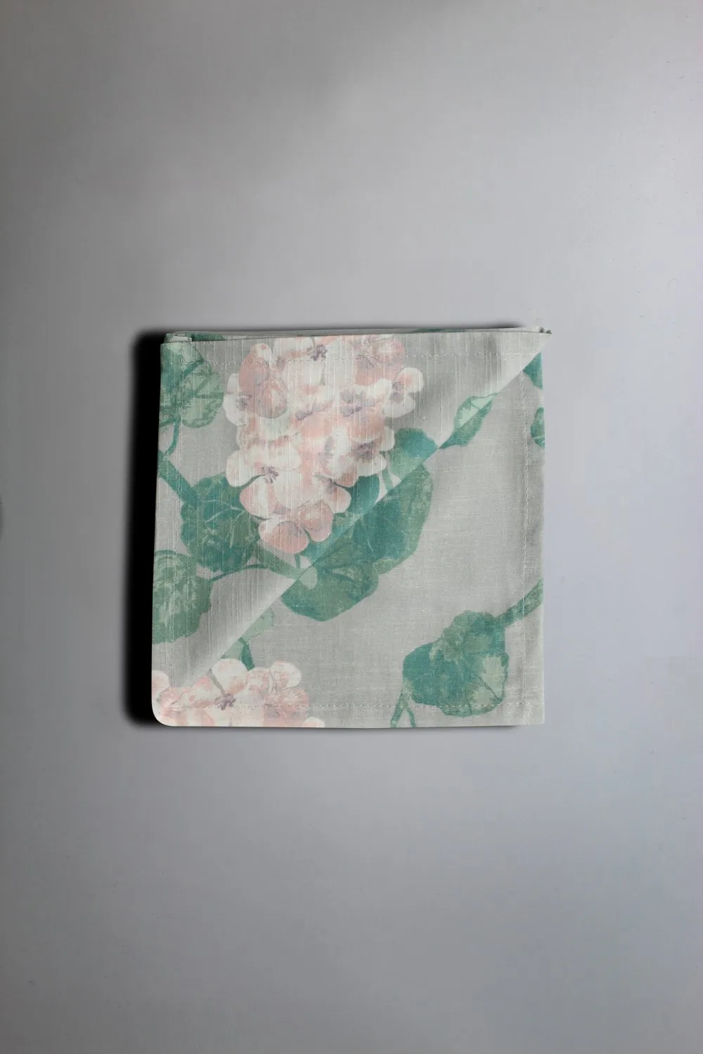 Servietter 4-pak - Amara (grå/lyserød)