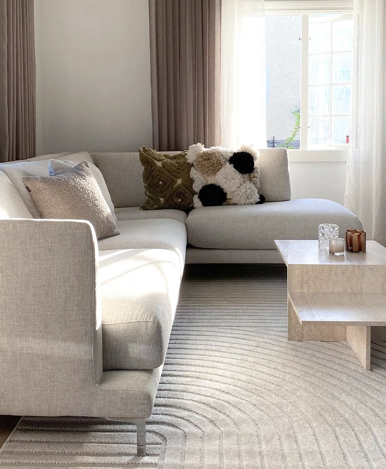 Shaggy Indoor-Outdoor - Devon (cream)