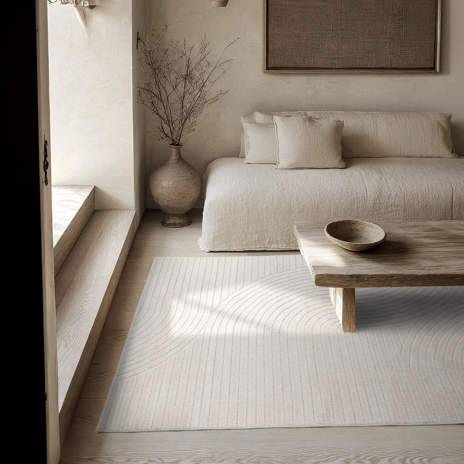 Shaggy Indoor-Outdoor - Devon (cream)