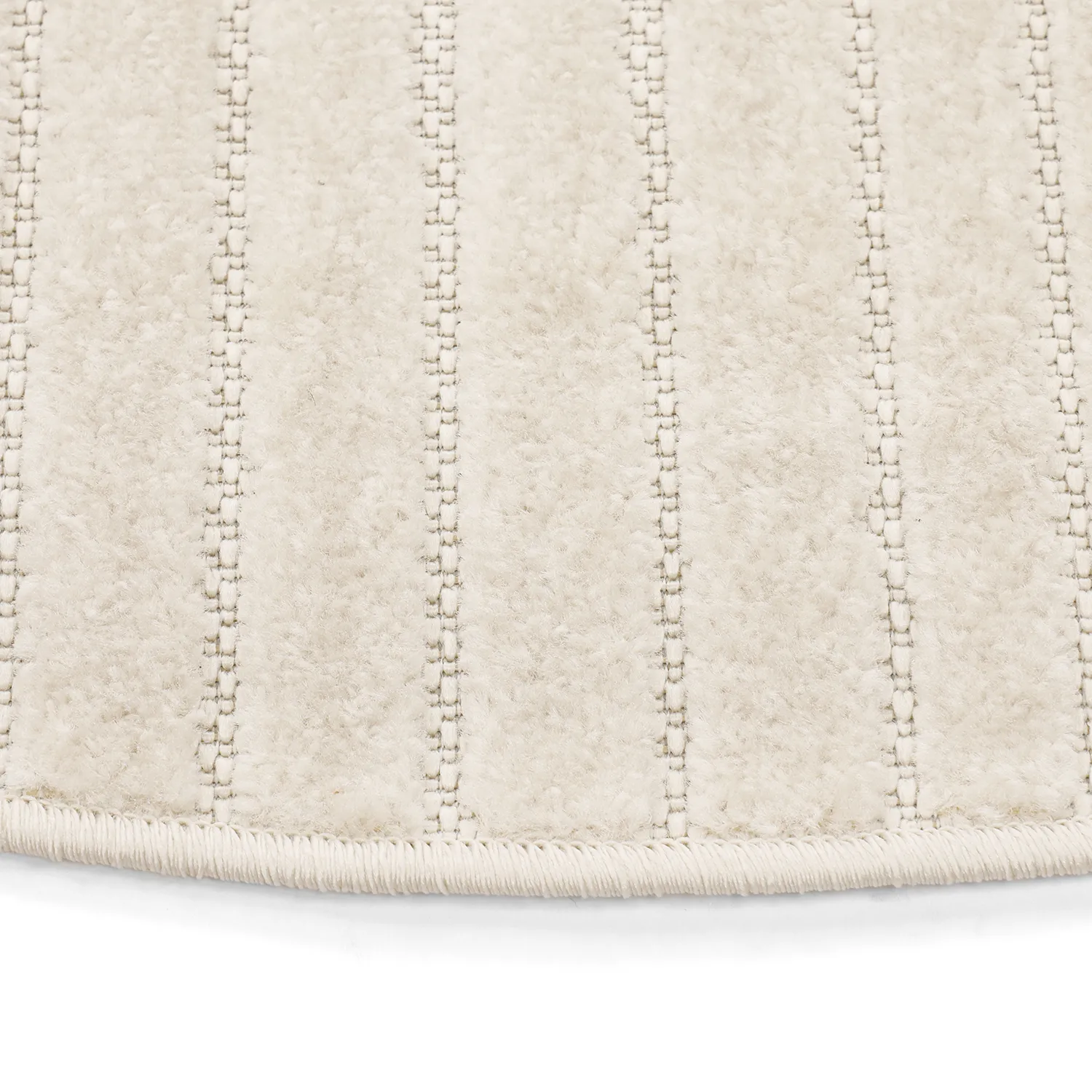 Runde tæpper - Devon (cream)