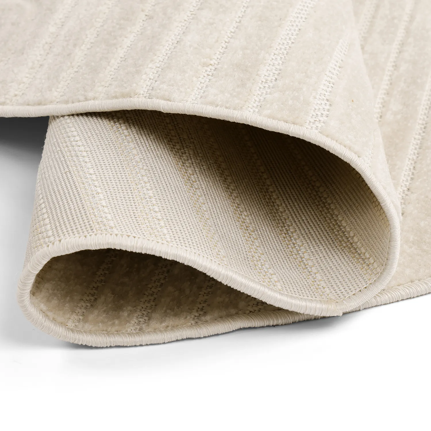 Runde tæpper - Devon (cream)