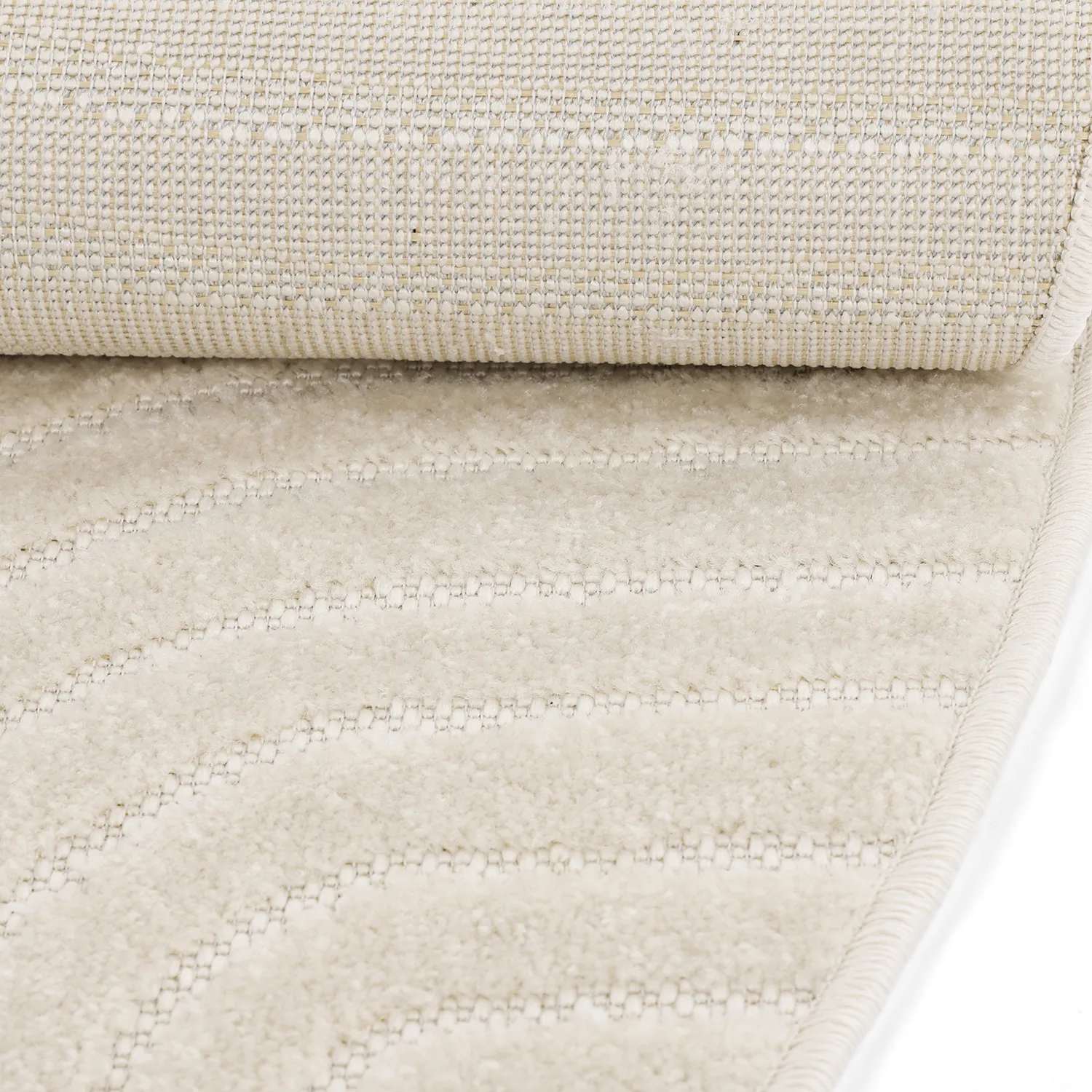 Runde tæpper - Devon (cream)