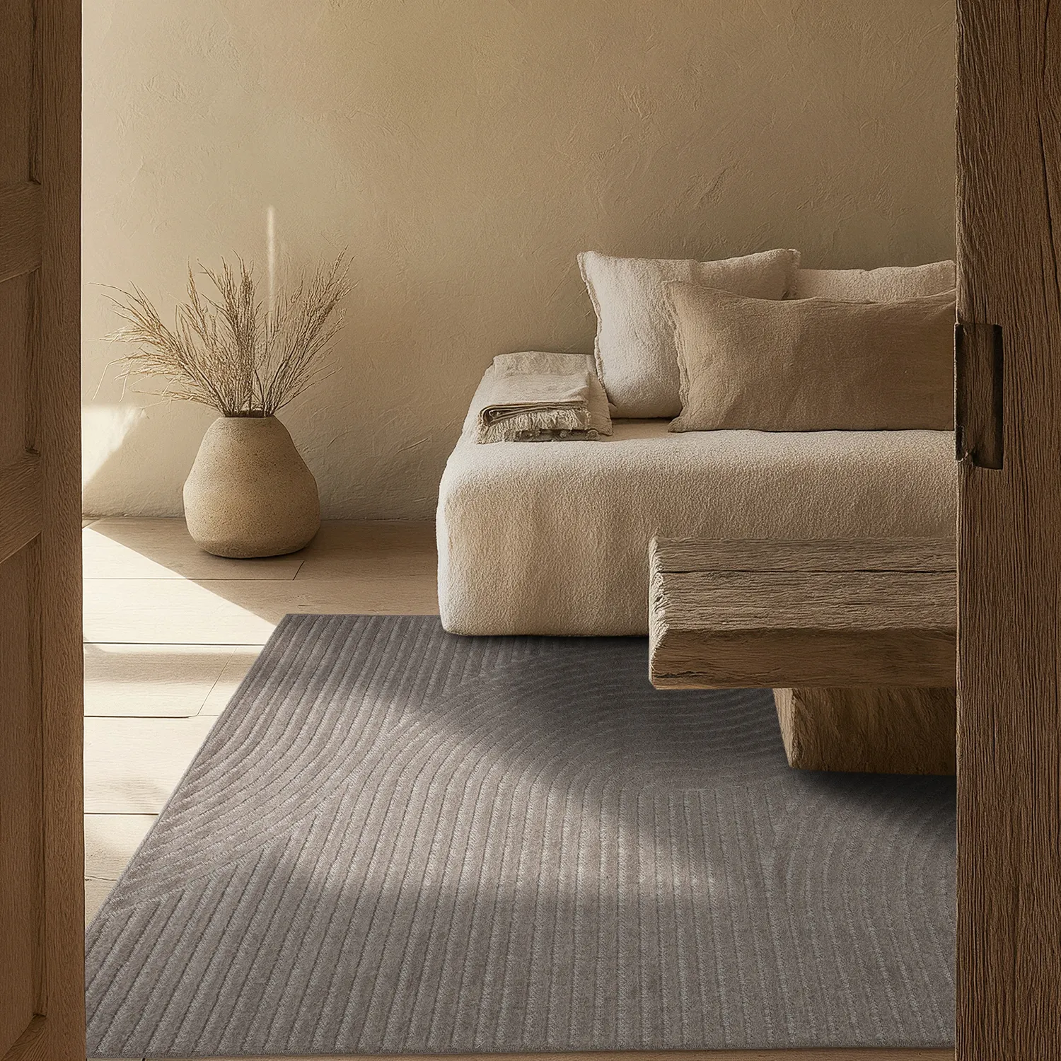 Shaggy Indoor/Outdoor - Devon (brun)