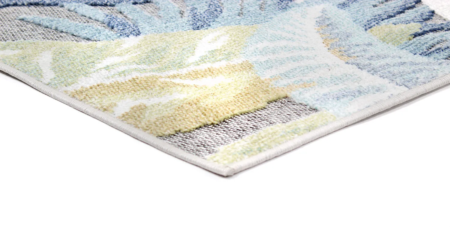 Tæpper til indendørs/udendørs brug - Havana (blå/multi)