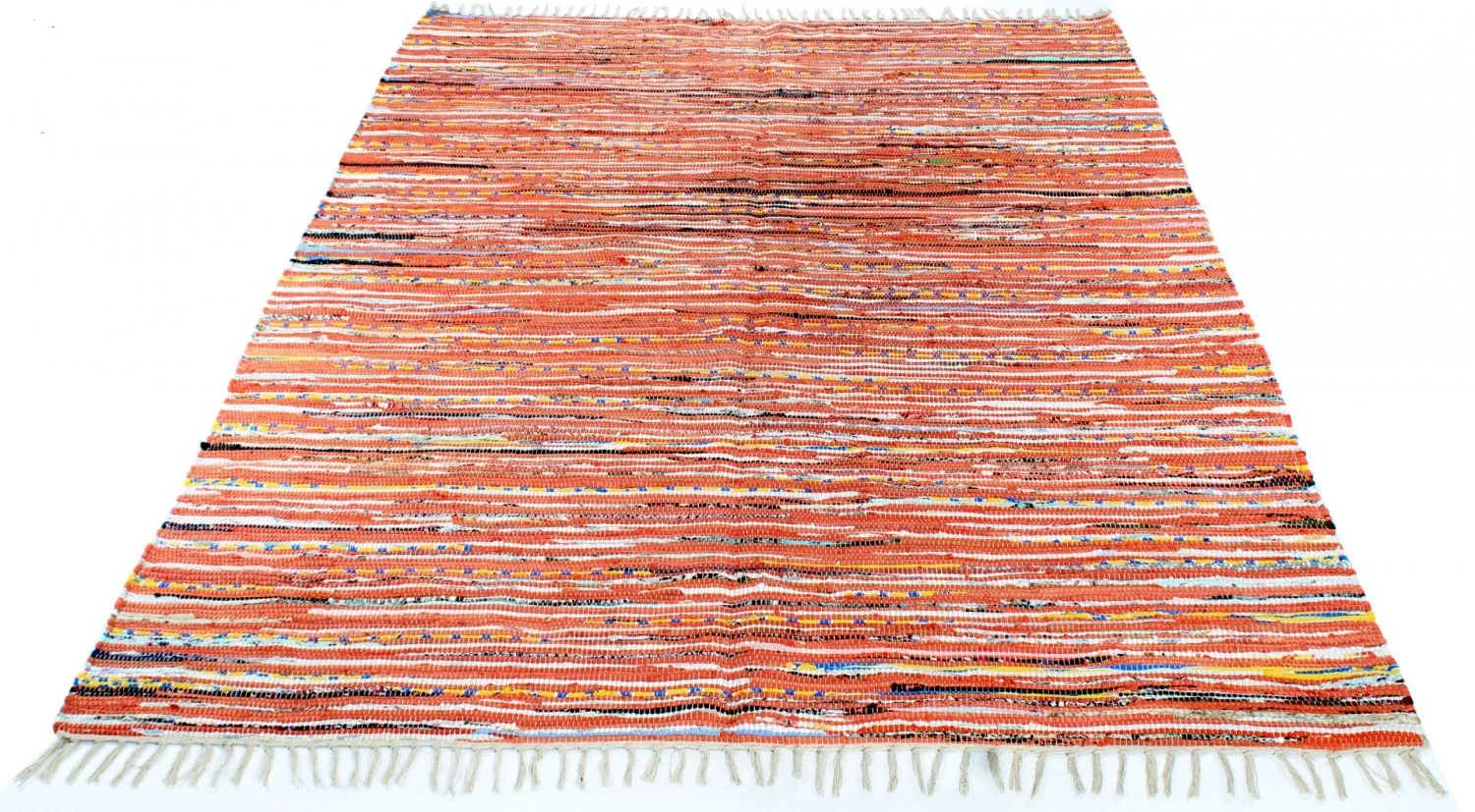 Kludetæppe - Delhi (orange)