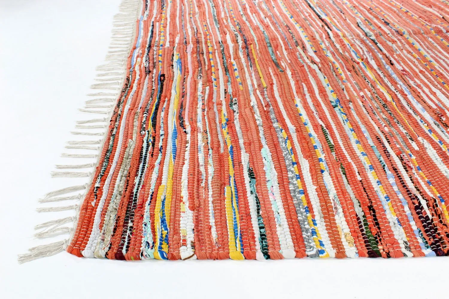 Kludetæppe - Delhi (orange)