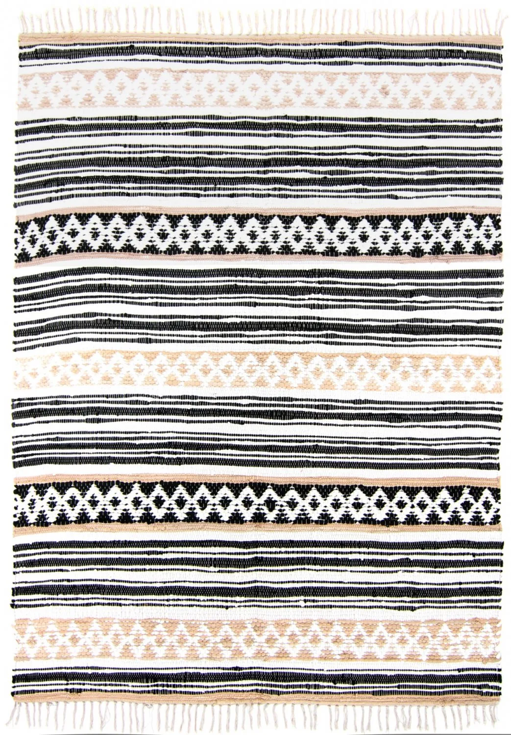 Kludetæppe - Orissa (beige)