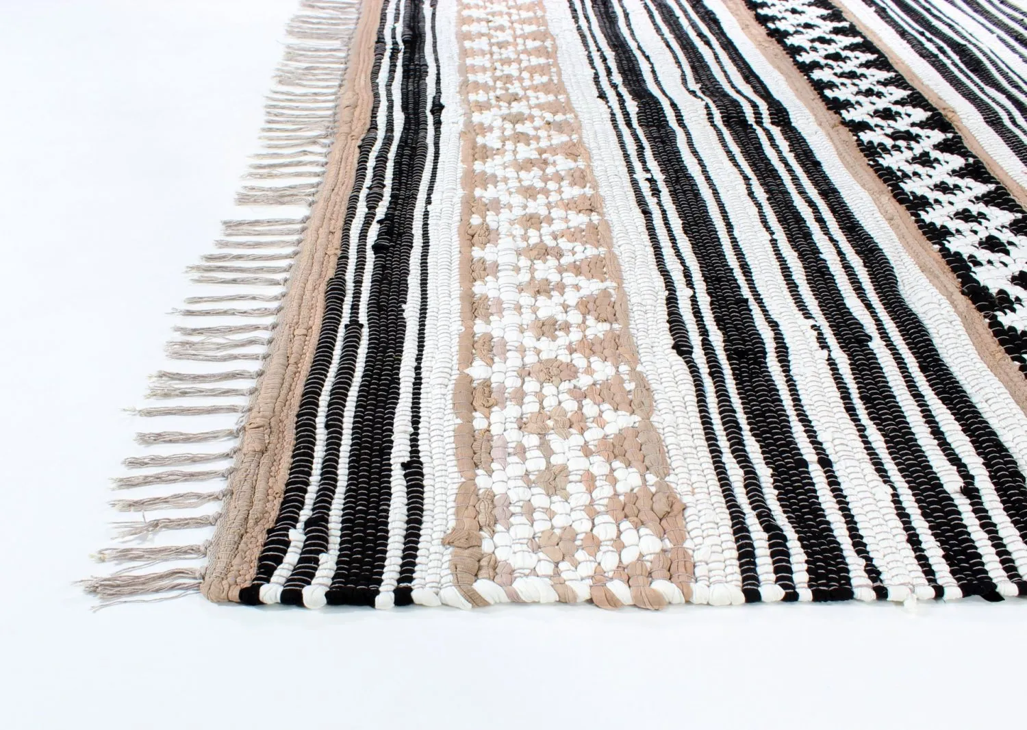 Kludetæppe - Orissa (beige)