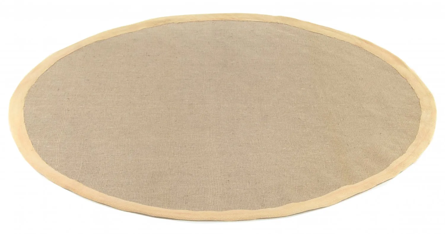 Runde tæpper (sisal) - Agave (lys taupe)