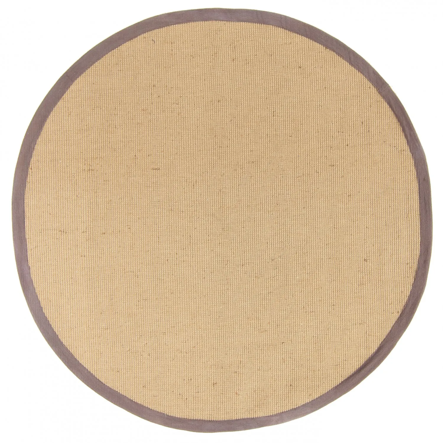 Runde tæpper (sisal) - Agave (natur/brun)