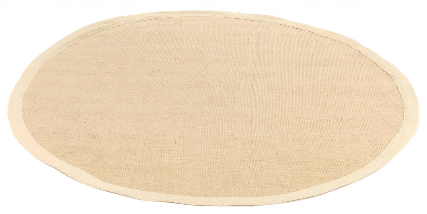 Runde tæpper (sisal) - Agave (sand)