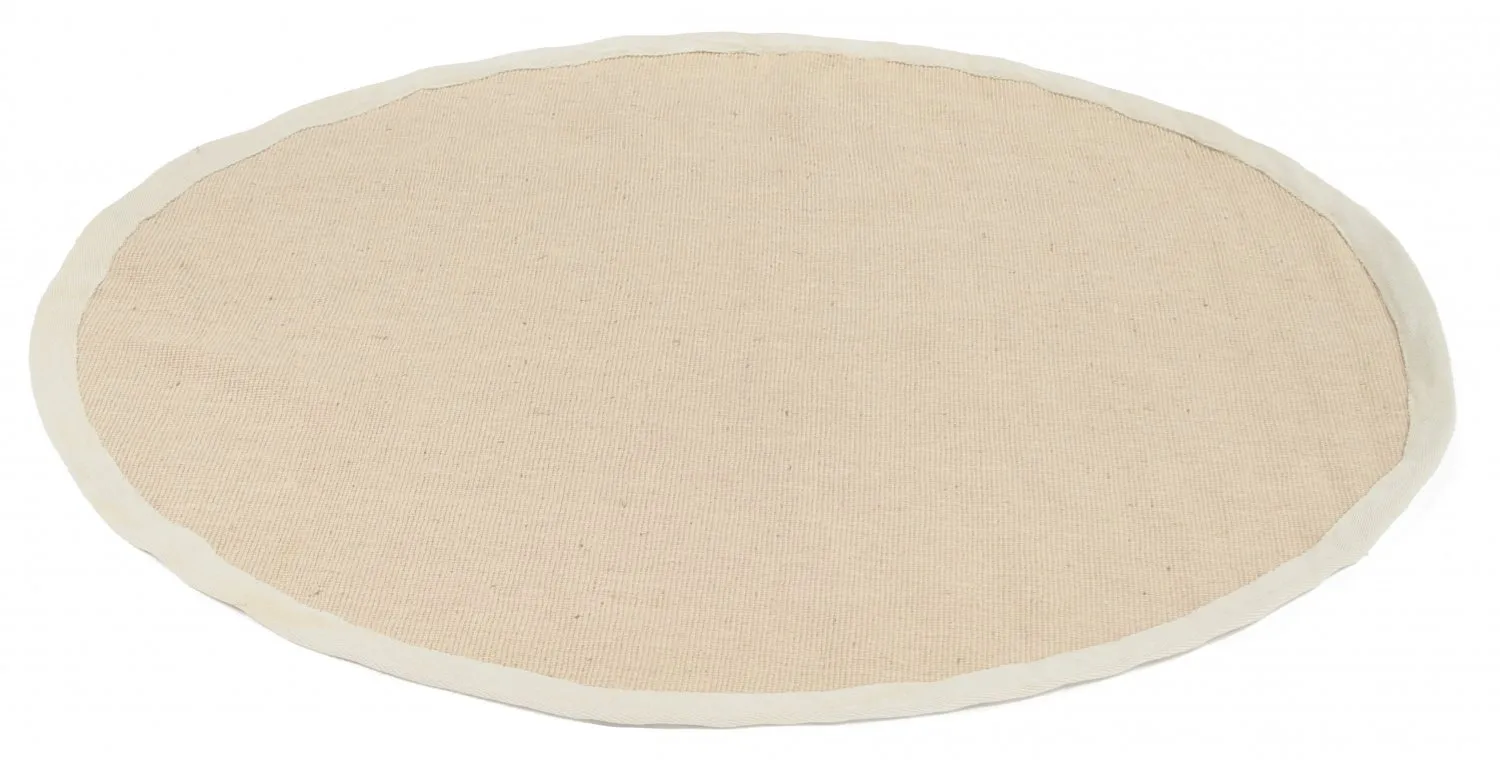 Runde tæpper (sisal) - Agave (beige/grå)