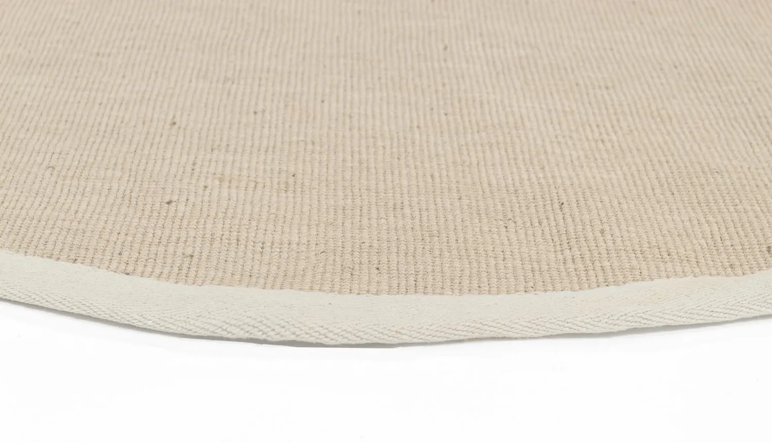 Runde tæpper (sisal) - Agave (beige/grå)