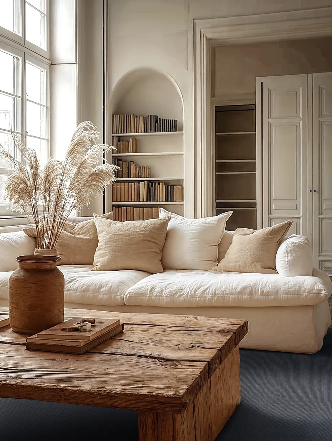 Sisaltæppe - Agave (mørkegrå)