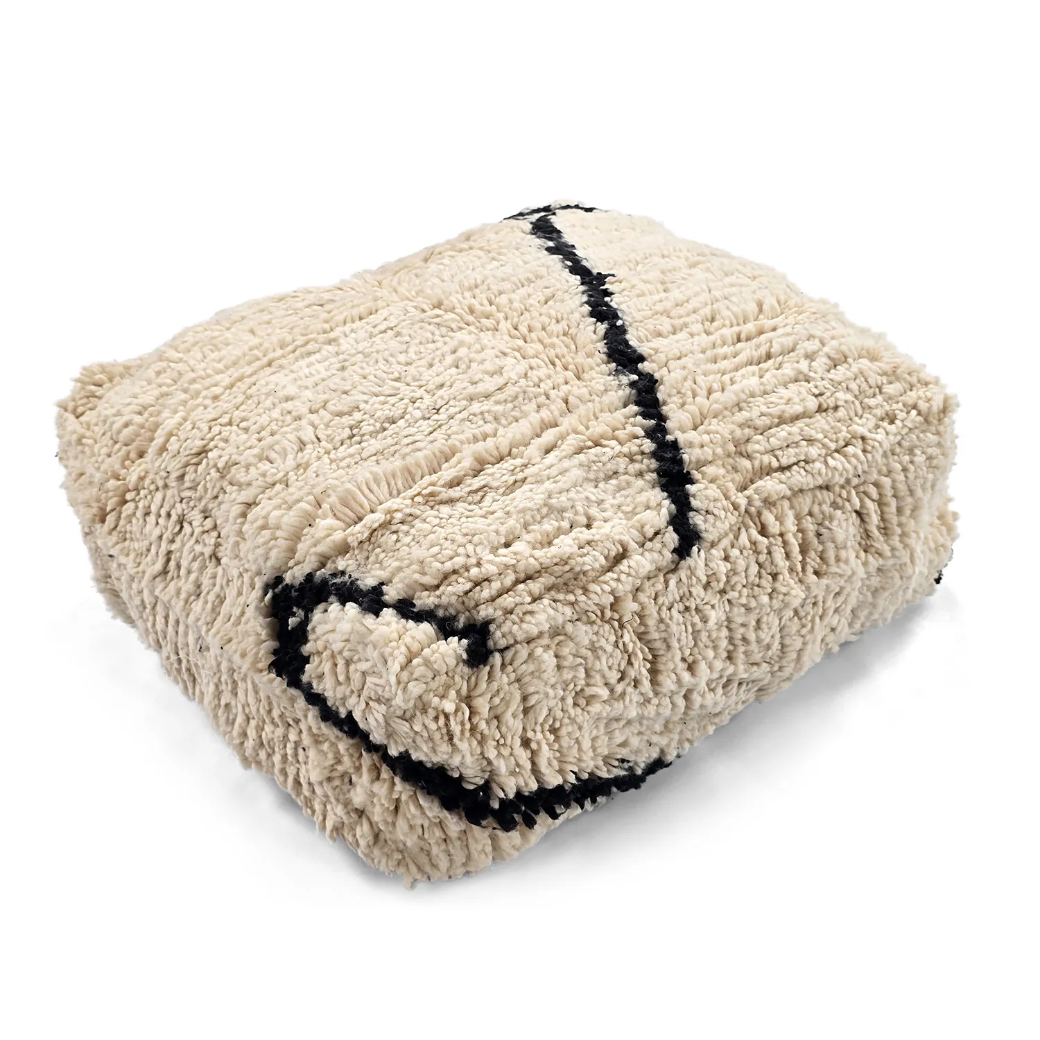 Sittpuff - Marockansk Beni Ourain 001