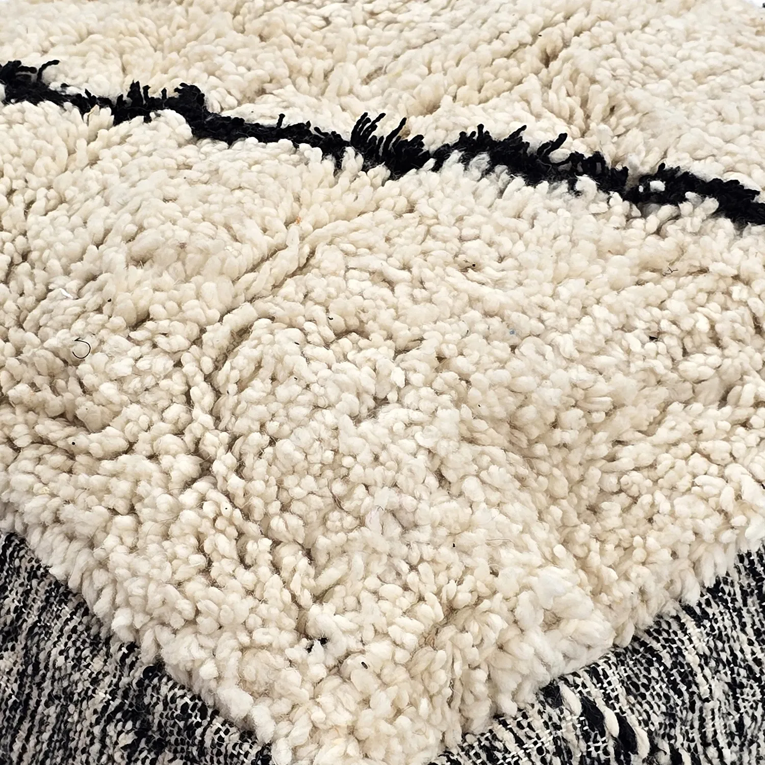 Sittpuff - Marockansk Beni Ourain 002