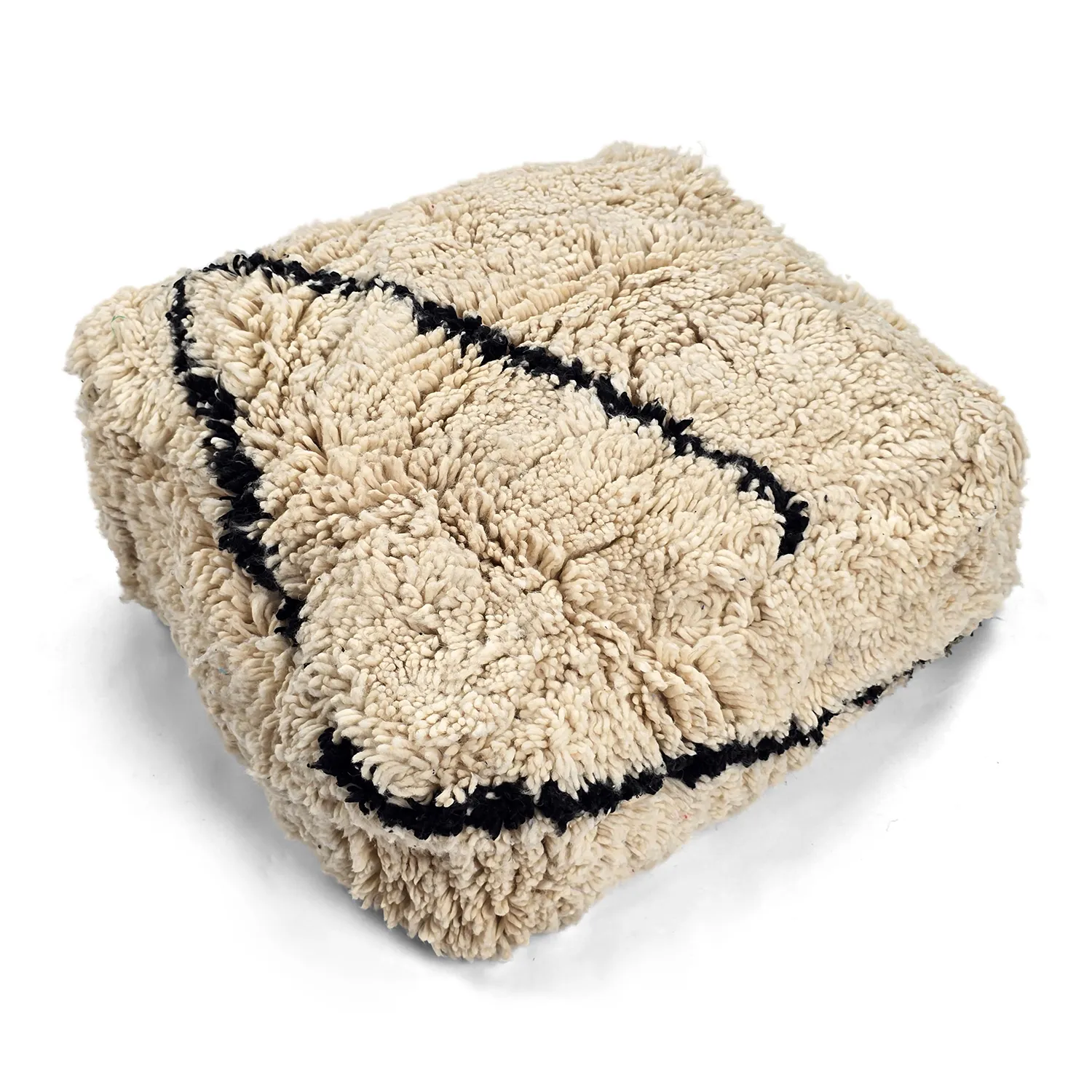 Sittpuff - Marockansk Beni Ourain 003