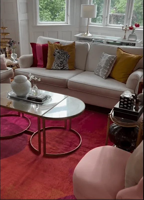 Wilton-tæppe - Lazio (lyserød)