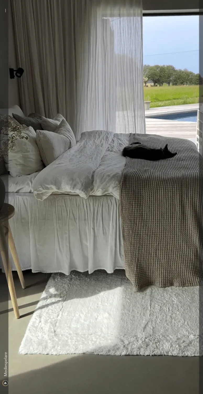 Ryatæpper - Ebba Natural Cotton Shaggy (offwhite)