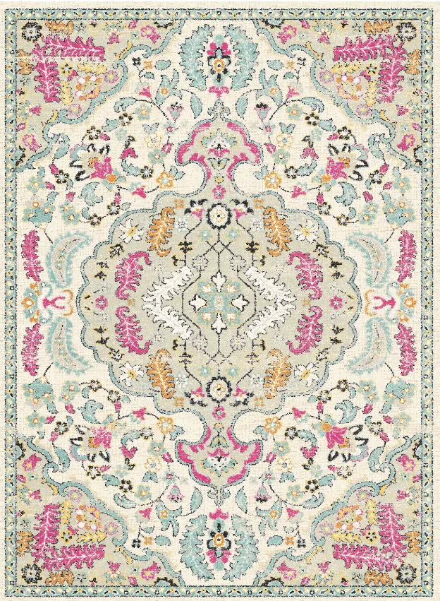 Wilton-tæppe - Lastres (multi)