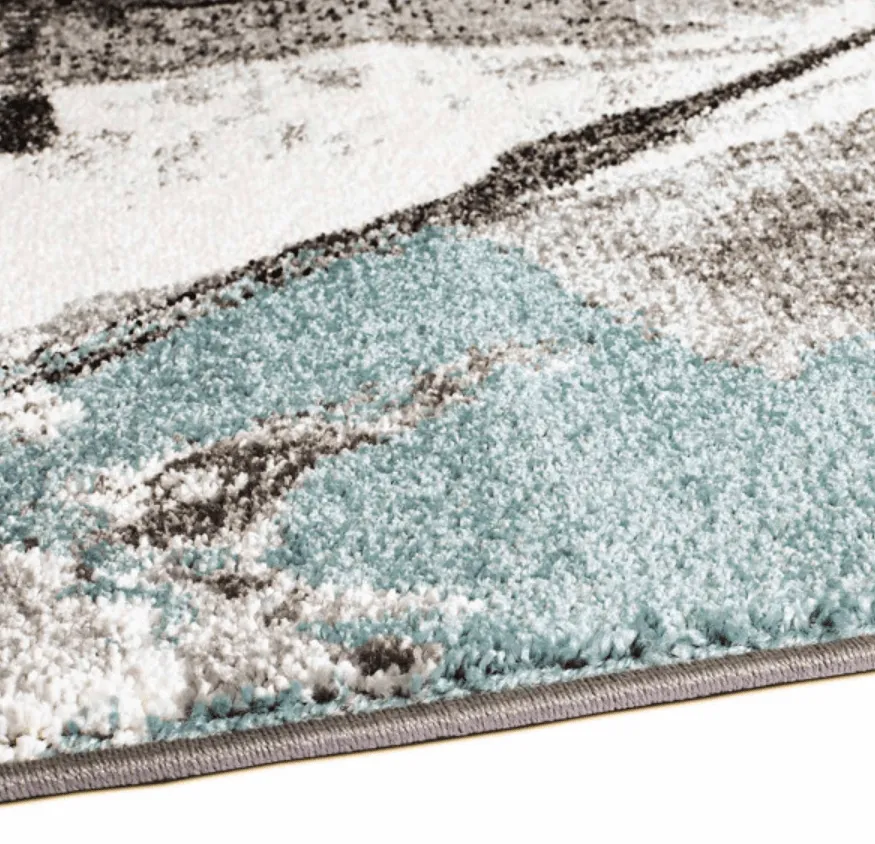 Wilton-tæppe - Nesvik (blå)