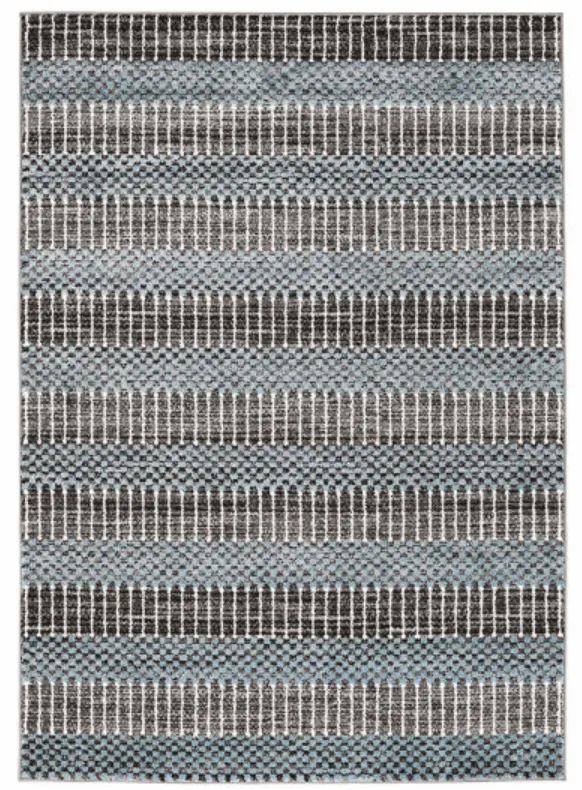 Wilton-tæppe - Renous (blå)