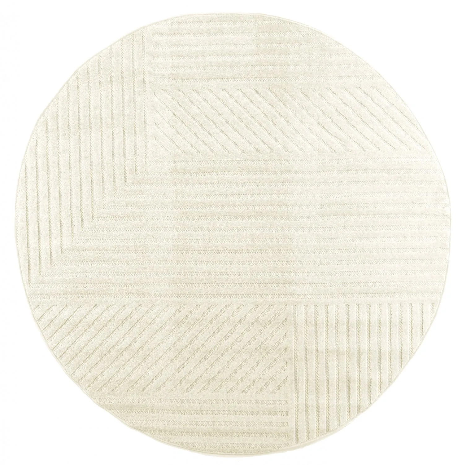 Runde tæpper - Avalon (cream)