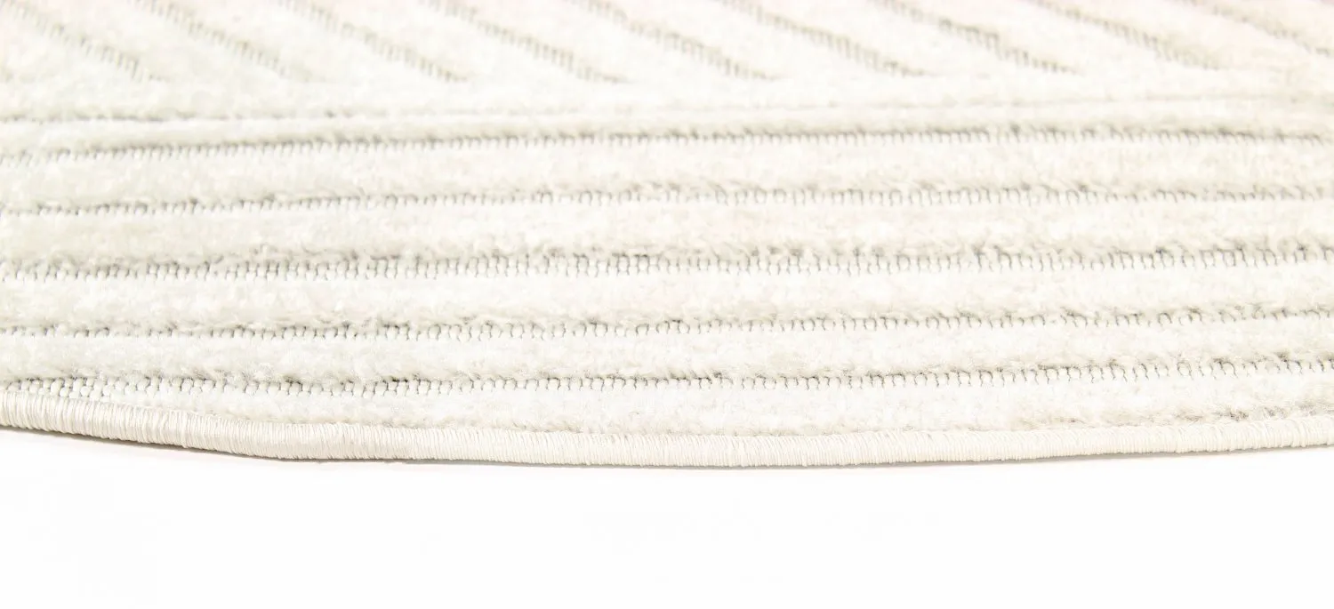 Runde tæpper - Avalon (cream)