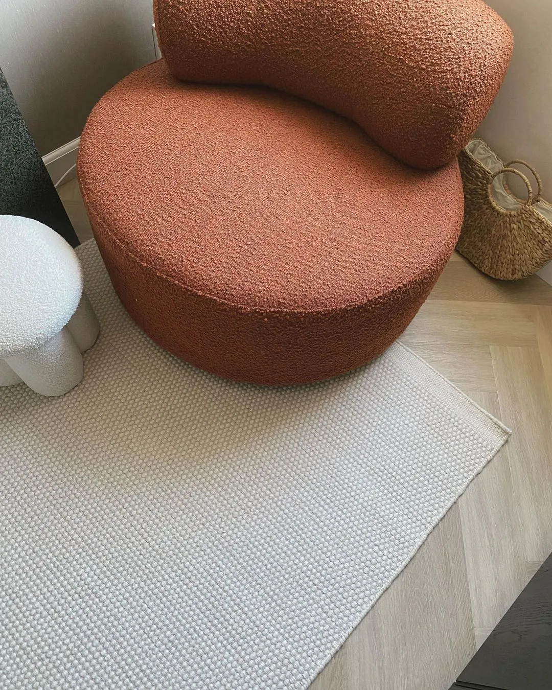 Uldtæppe - Coastal (creme)