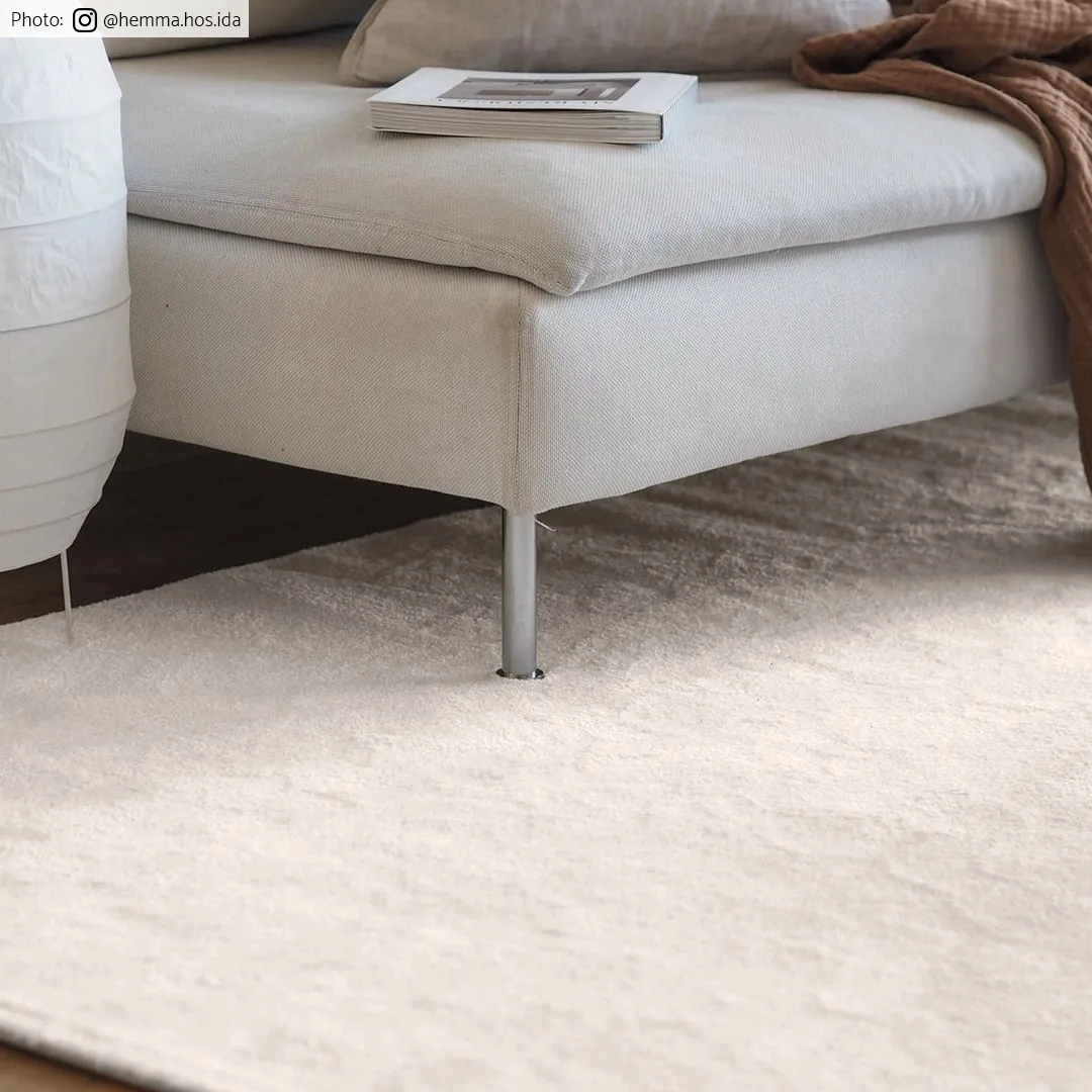 Wilton-tæppe - Sunayama (hvid)