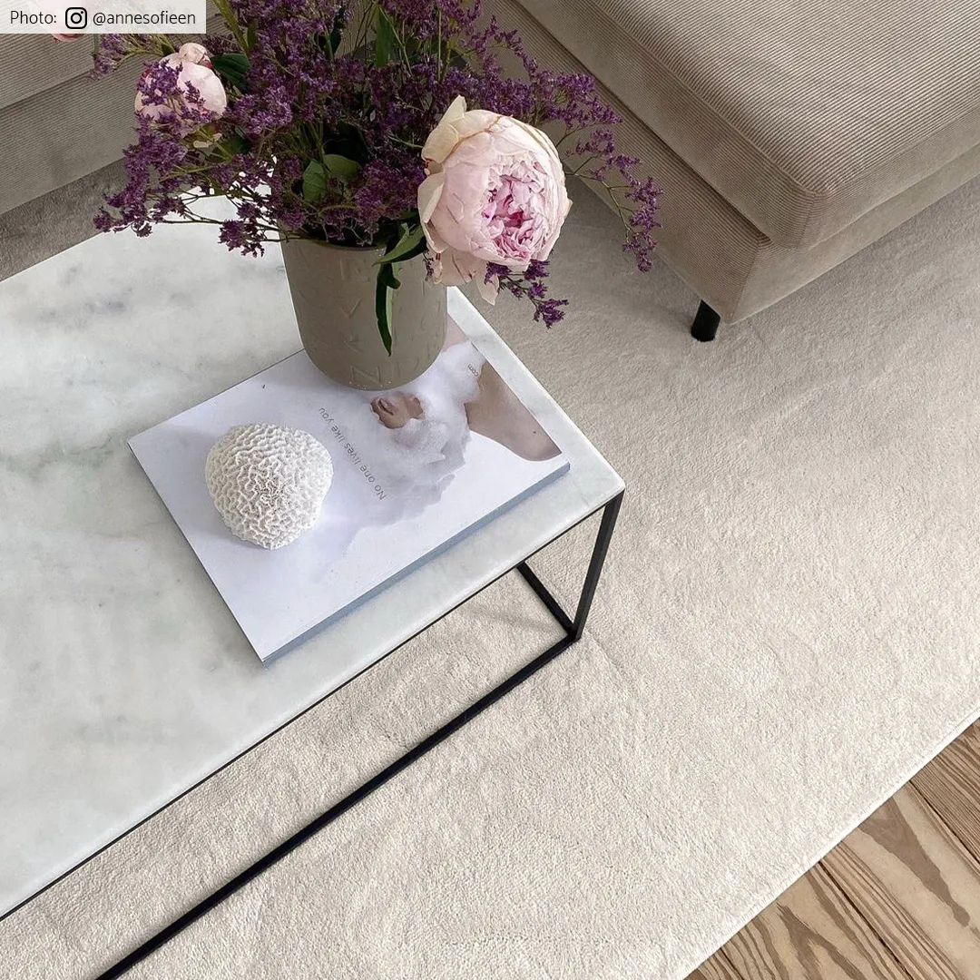 Wilton-tæppe - Sunayama (hvid)