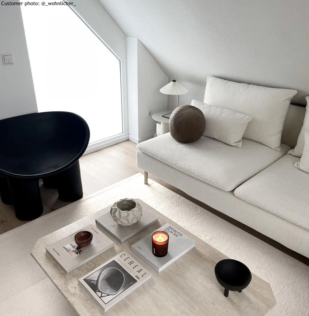 Wilton-tæppe - Sunayama (hvid)