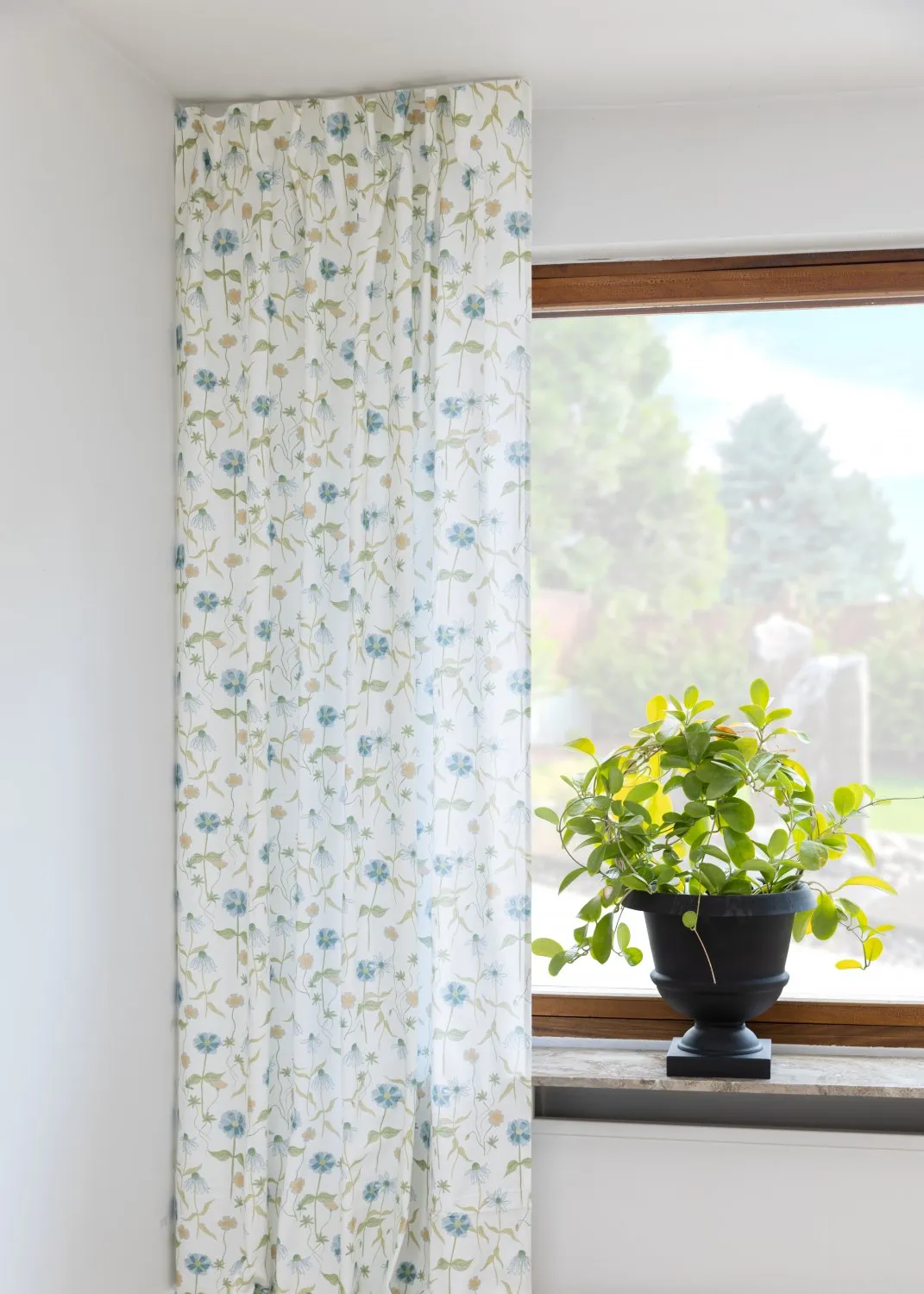 Gardiner - Bomuldsgardin Sweetie (blå)