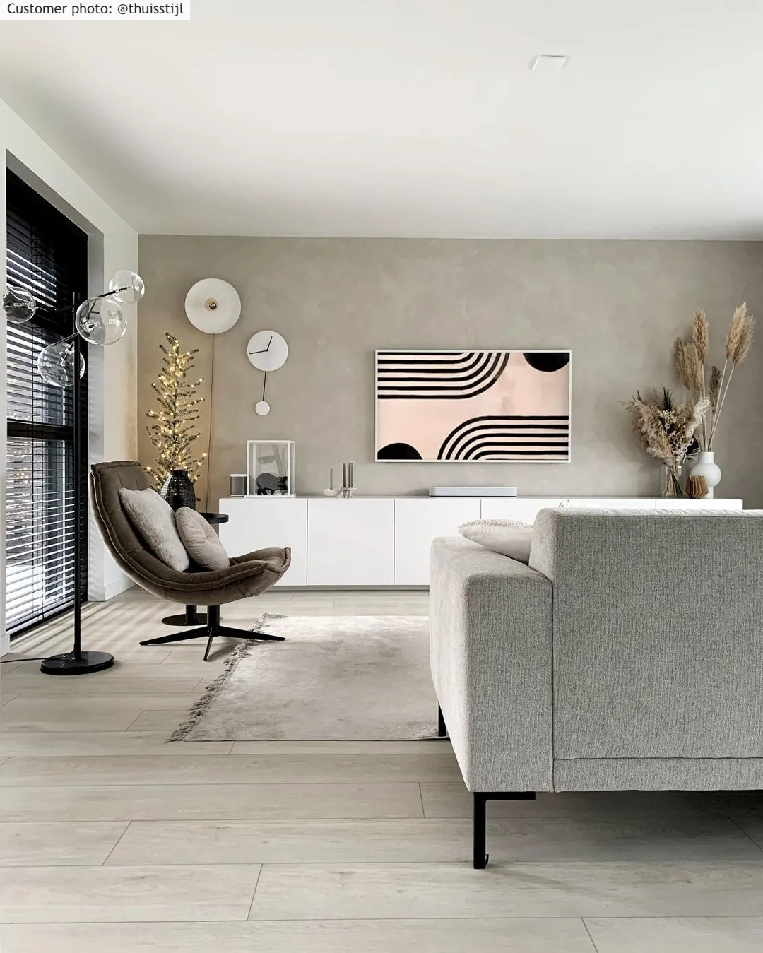 Wilton-tæppe - Art Silk (grå)